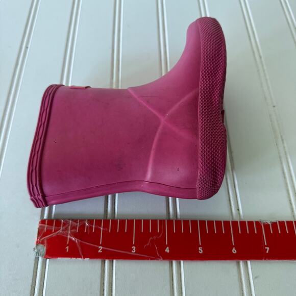 Baby Pink Hunter Boots size 7 - Picture 10 of 12